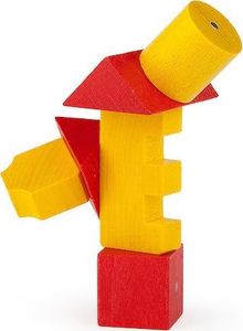 Kooglo Klocki drewniane magnetyczne Kooglo Mega Color 100 el. 9