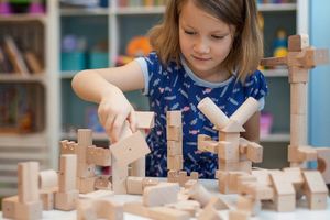 Kooglo Klocki drewniane magnetyczne Mega Natural* 100 el. 3