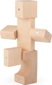 Kooglo Klocki drewniane magnetyczne Mega Natural* 100 el. 7