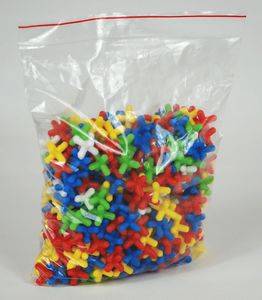 Bamp Słomki BAMP 500 el. - przestrzenne klocki konstrukcyjne 4