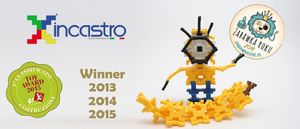 Incastro Incastro Cube L 60 el. Klocki konstrukcyjne 15