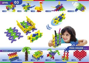 Incastro Incastro Cube XL 100 el. Klocki konstrukcyjne 8