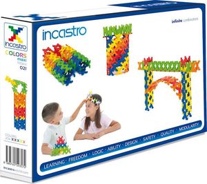 Incastro Incastro Colors Maxi 100 el. - Klocki konstrukcyjne 2