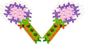 Incastro Incastro Pastel Maxi Pink 100 el. - Klocki konstrukcyjne 13