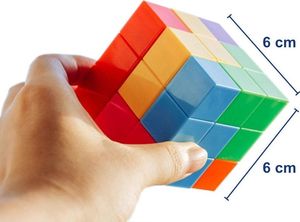 X-Bida Magnetyczne kostki - Magic Magnetic Cubes 28 el. 3