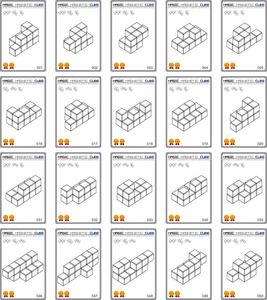 X-Bida Magnetyczne kostki - Magic Magnetic Cubes 56 el. 15