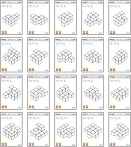 X-Bida Magnetyczne kostki - Magic Magnetic Cubes 56 el. 16
