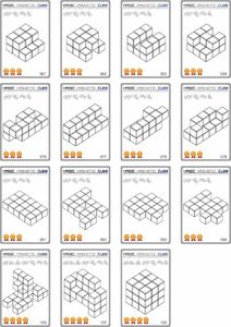 X-Bida Magnetyczne kostki - Magic Magnetic Cubes 56 el. 17
