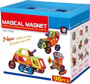 X-Bida Magical Magnet 98 el. - Klocki Magnetyczne 12