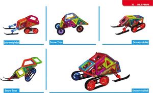 X-Bida Magical Magnet 98 el. - Klocki Magnetyczne 13