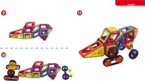 X-Bida Magical Magnet 98 el. - Klocki Magnetyczne 19