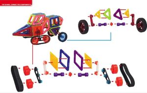 X-Bida Magical Magnet 98 el. - Klocki Magnetyczne 20