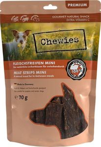 Chewies Chewies - przysmak dla psów, paski mięsne 100% dziczyzny 70 g 1
