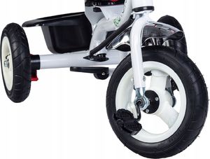 Ecotoys Rowerek Trójkołowy Obracany Czerwony 11