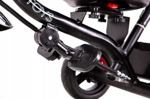 Ecotoys Rowerek trójkołowy, obracane siedzisko, niebieski 12