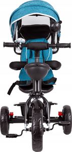 Ecotoys Rowerek trójkołowy, obracane siedzisko, niebieski 5