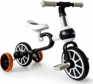 Ecotoys Rower rowerek biegowy 4w1 Pedały Kółka boczne 4