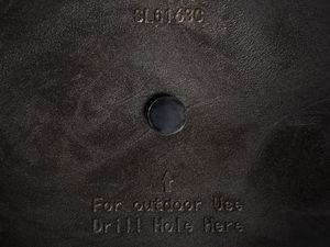 Shumee Doniczka okrągła 43 x 43 x 60 cm beżowa CAMIA 4