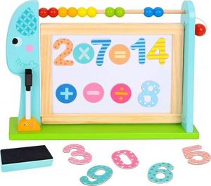 Tooky Toy Edukacyjna Tablica Na Biurko + 18 magnetycznych elementów 1