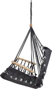 ModernHome Krzesło brazylijskie "Slan" - szare 3