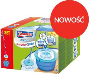 Mop Spontex Mop z wiadrem Full Action System Compact Plus (97750192) 2