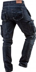 Neo Spodnie robocze 5-kieszeniowe DENIM, rozmiar XXL 2