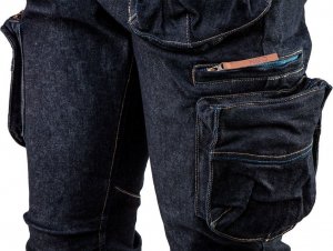 Neo Spodnie robocze 5-kieszeniowe DENIM, rozmiar XXL 5