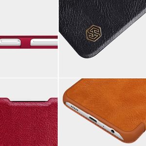 Nillkin Nillkin Qin skórzana kabura etui Samsung Galaxy A32 5G czarny 24