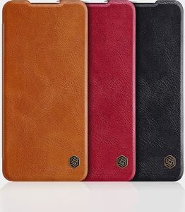 Nillkin Nillkin Qin skórzana kabura etui Samsung Galaxy A32 5G czarny 5