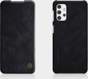 Nillkin Nillkin Qin skórzana kabura etui Samsung Galaxy A32 5G czarny 6