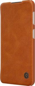 Nillkin Nillkin Qin skórzana kabura etui Samsung Galaxy A32 5G brązowy 5