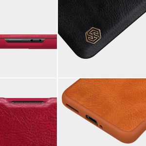 Nillkin Nillkin Qin skórzana kabura etui OnePlus 9 Pro czarny 15