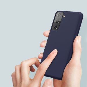 Nillkin Nillkin Flex Pure Pro Case gumowe elastyczne silikonowe etui pokrowiec Samsung Galaxy S21 5G niebieski (kompatybilny z MagSafe) 6