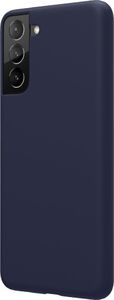 Nillkin Nillkin Flex Pure Pro Case gumowe elastyczne silikonowe etui pokrowiec Samsung Galaxy S21+ 5G (S21 Plus 5G) niebieski (kompatybilny z MagSafe) 3