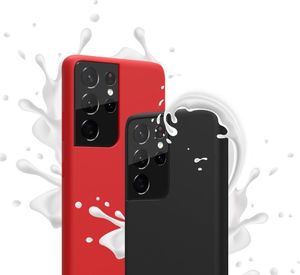 Nillkin Nillkin Flex Pure Pro Case gumowe elastyczne silikonowe etui pokrowiec Samsung Galaxy S21 Ultra 5G czarny (kompatybilny z MagSafe) 11