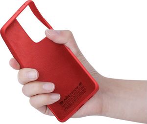 Nillkin Nillkin Flex Pure Pro Case gumowe elastyczne silikonowe etui pokrowiec Samsung Galaxy S21 Ultra 5G czarny (kompatybilny z MagSafe) 12