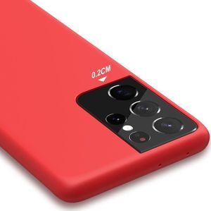 Nillkin Nillkin Flex Pure Pro Case gumowe elastyczne silikonowe etui pokrowiec Samsung Galaxy S21 Ultra 5G czarny (kompatybilny z MagSafe) 14