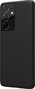 Nillkin Nillkin Flex Pure Pro Case gumowe elastyczne silikonowe etui pokrowiec Samsung Galaxy S21 Ultra 5G czarny (kompatybilny z MagSafe) 3