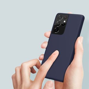 Nillkin Nillkin Flex Pure Pro Case gumowe elastyczne silikonowe etui pokrowiec Samsung Galaxy S21 Ultra 5G czarny (kompatybilny z MagSafe) 10