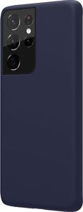 Nillkin Nillkin Flex Pure Pro Case gumowe elastyczne silikonowe etui pokrowiec Samsung Galaxy S21 Ultra 5G niebieski (kompatybilny z MagSafe) 2