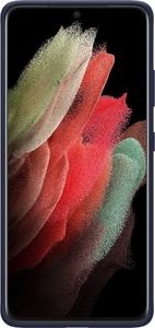 Nillkin Nillkin Flex Pure Pro Case gumowe elastyczne silikonowe etui pokrowiec Samsung Galaxy S21 Ultra 5G niebieski (kompatybilny z MagSafe) 3