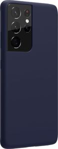 Nillkin Nillkin Flex Pure Pro Case gumowe elastyczne silikonowe etui pokrowiec Samsung Galaxy S21 Ultra 5G niebieski (kompatybilny z MagSafe) 4