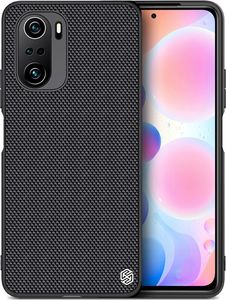 Nillkin Nillkin Textured Case wytrzymałe wzmocnione etui z żelową ramką i nylonem na tyle Xiaomi Redmi K40 Pro+ / K40 Pro / K40 / Poco F3 / Mi 11i czarny 12