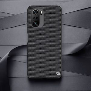 Nillkin Nillkin Textured Case wytrzymałe wzmocnione etui z żelową ramką i nylonem na tyle Xiaomi Redmi K40 Pro+ / K40 Pro / K40 / Poco F3 / Mi 11i czarny 14