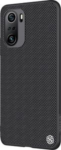Nillkin Nillkin Textured Case wytrzymałe wzmocnione etui z żelową ramką i nylonem na tyle Xiaomi Redmi K40 Pro+ / K40 Pro / K40 / Poco F3 / Mi 11i czarny 3