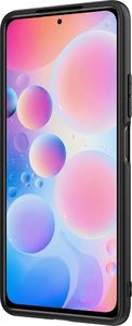 Nillkin Nillkin Textured Case wytrzymałe wzmocnione etui z żelową ramką i nylonem na tyle Xiaomi Redmi K40 Pro+ / K40 Pro / K40 / Poco F3 / Mi 11i czarny 6