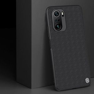 Nillkin Nillkin Textured Case wytrzymałe wzmocnione etui z żelową ramką i nylonem na tyle Xiaomi Redmi K40 Pro+ / K40 Pro / K40 / Poco F3 / Mi 11i czarny 7