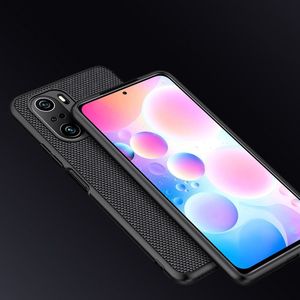 Nillkin Nillkin Textured Case wytrzymałe wzmocnione etui z żelową ramką i nylonem na tyle Xiaomi Redmi K40 Pro+ / K40 Pro / K40 / Poco F3 / Mi 11i czarny 9