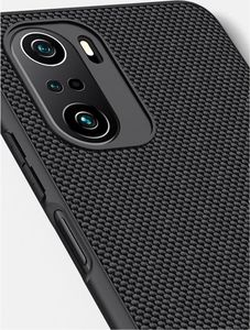 Nillkin Nillkin Textured Case wytrzymałe wzmocnione etui z żelową ramką i nylonem na tyle Xiaomi Redmi K40 Pro+ / K40 Pro / K40 / Poco F3 / Mi 11i czarny 10