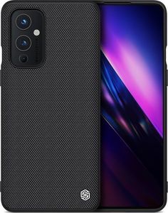 Nillkin Nillkin Textured Case wytrzymałe wzmocnione etui z żelową ramką i nylonem na tyle OnePlus 9 Pro czarny 17